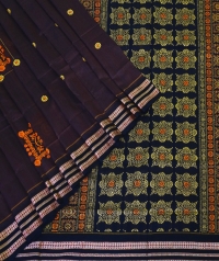 6444/393 B Sambalpuri Bomkai Saree