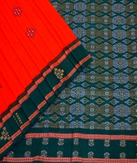 6444/125 F Sambalpuri Bomkai Saree