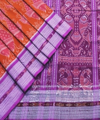 7444/1025 Sambalpuri  DRC Cotton Saree