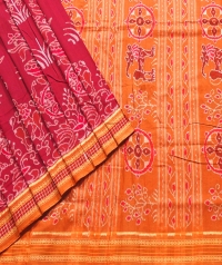 PUSPA Sambalpuri DRC Cotton Saree