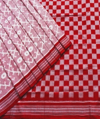 ORDRC/BIB-20 F Sambalpuri DRC Cotton Saree