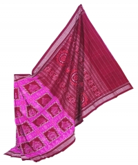 PINKI Sambalpuri Cotton Saree