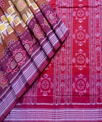 7444 NEW GRUHA LAXMI Sambalpuri Traditional Cotton Saree