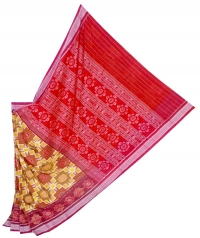 7444 NEW GRUHA LAXMI Sambalpuri Traditional Cotton Saree