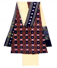 7144/72 F Sambalpuri Cotton Suit Piece