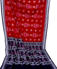 7444/1216 Sambalpuri  Cotton Saree