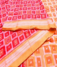 7444/1206 Sambalpuri Cotton Saree