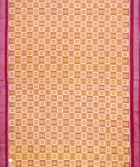 7444/1206 Sambalpuri Cotton Saree