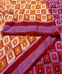 7444/1206 Sambalpuri Cotton Saree