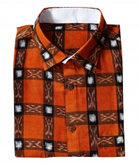 Sambalpuri Mens Half Shirt