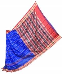 4155 R.M. 14 Handwoven  Khandua Silk Saree