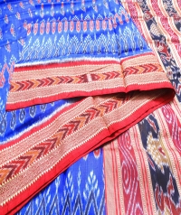 4155 R.M. 14 Handwoven  Khandua Silk Saree