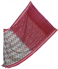 4413 ALIBHA Sambalpuri Handwoven Cotton Saree