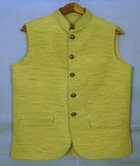 Baige tussar jacket