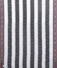 White and black sambalpuri handloom cotton saree