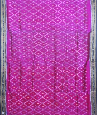 Purple and black khandua  silk saree