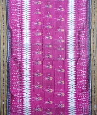 Purple and black khandua silk saree