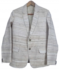 Off white men tussar blazer