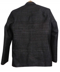 Black men tussar blazer