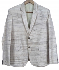 Off white men tussar blazer