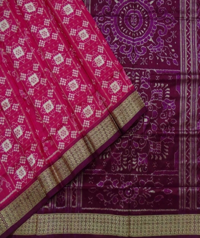 Buy Crafts Collection Red Pure Cotton Woven Design Sambalpuri Saree - Sarees  for Women 8486807 | Myntra