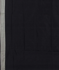 Black blue handwoven sambalpuri silk saree