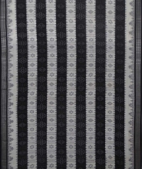 Offwhite black handwoven sambalpuri cotton saree