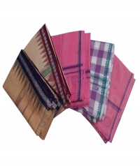 Handwoven gamucha set of 5 pieces