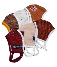 Sambalpuri handwoven mask set of 6 pieces 