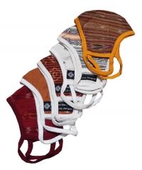 Sambalpuri handwoven mask set of 6 pieces 