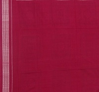 Brown and marron colour handwoven cotton saree