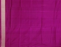 Purple and violet colour handwoven silk saree