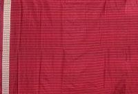 Dark green and maroon handloom silk saree