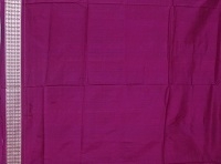 Navy blue and violet colour handwoven silk saree