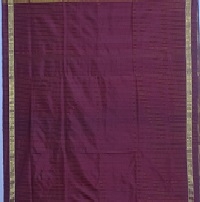 Pink and antique colour handwoven tissue silk saree