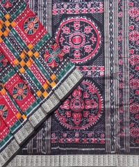  Utkal Laxmi Multi colour  handwoven silk saree