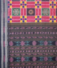 Utkal Ratna Multi colour handwoven cotton saree