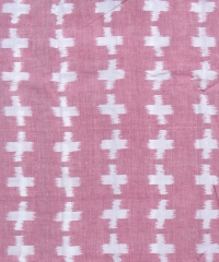 Light pink white colour handwoven half shirt