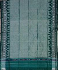 Teal colour handwoven cotton gamuchha