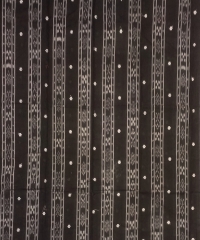 Black gray colour handwoven cotton dress piece