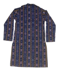 Blue colour handwoven cotton kurta