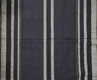 Green blackcolour traditional handwoven cotton saree