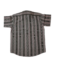 Gray colour handwoven cotton half shirt