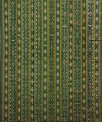 Olive black colour handwoven cotton dress piece