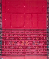 Brink colour handwoven cotton dupatta