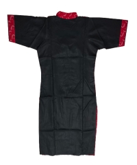 Red black colour handwoven cotton kurti