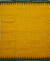 Yellow green  colour handwoven cotton Joda