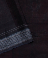 Red Deep Maroon cotton Handloom Sambalpuri Saree
