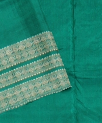 Light Green green Silk Handloom Sambalpuri Saree