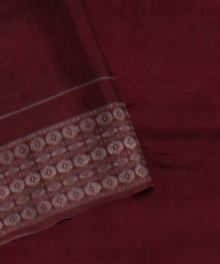 Red coffee Brown Silk Handloom Sambalpuri Saree